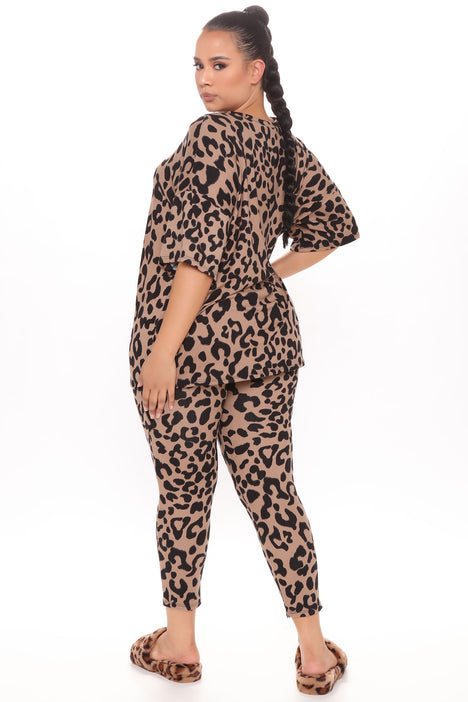 Chelsea Leopard Legging Set - Brown/Combo, Fashion Nova, Matching Sets