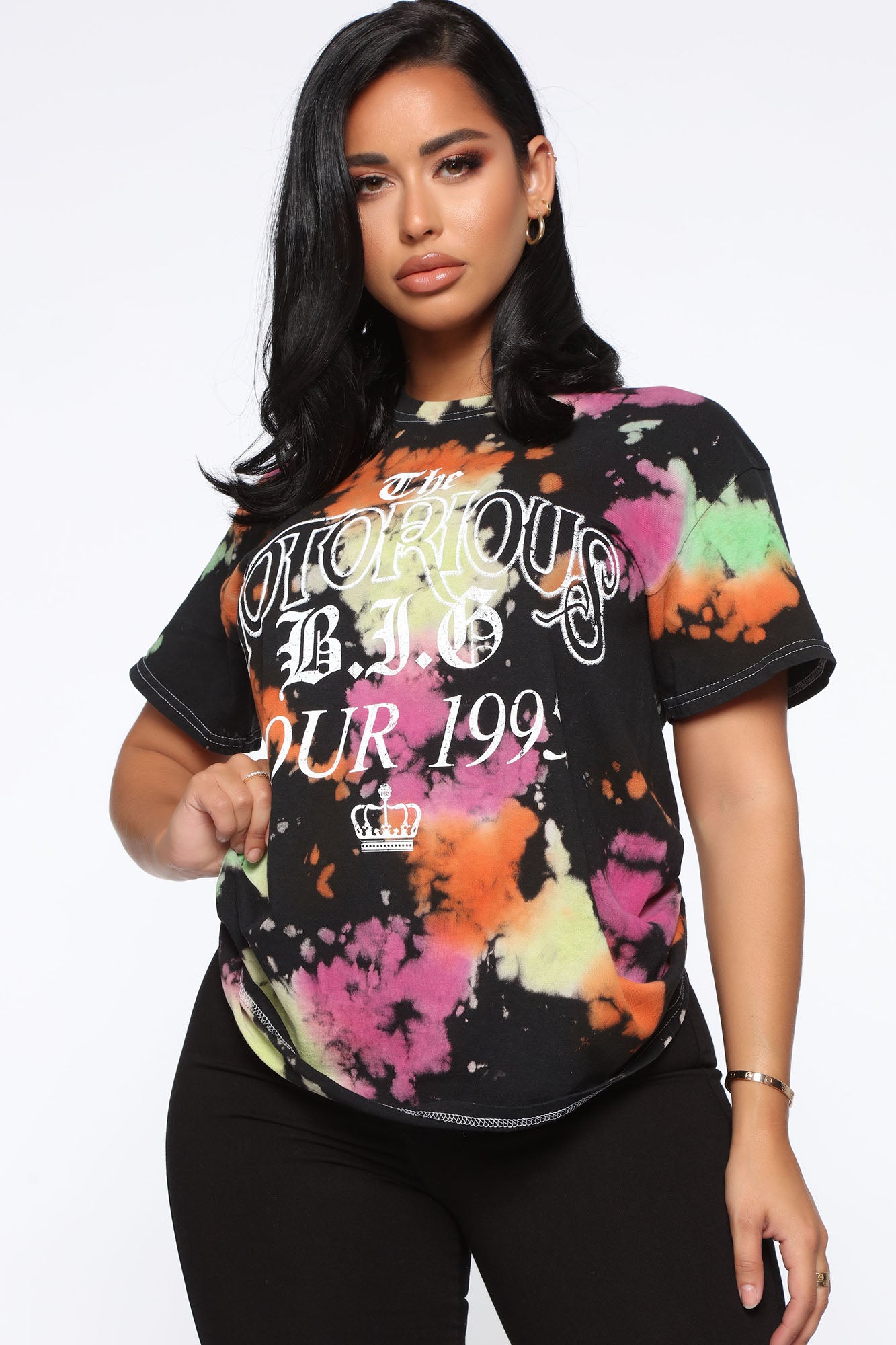 Grateful Dead Tie-Dye T-Shirt - Multi Color, Fashion Nova, Screens Tops  and Bottoms