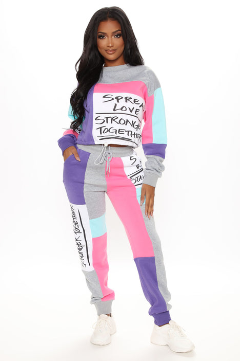 Relaxed Vibe Joggers - Plum, Fashion Nova, Pants