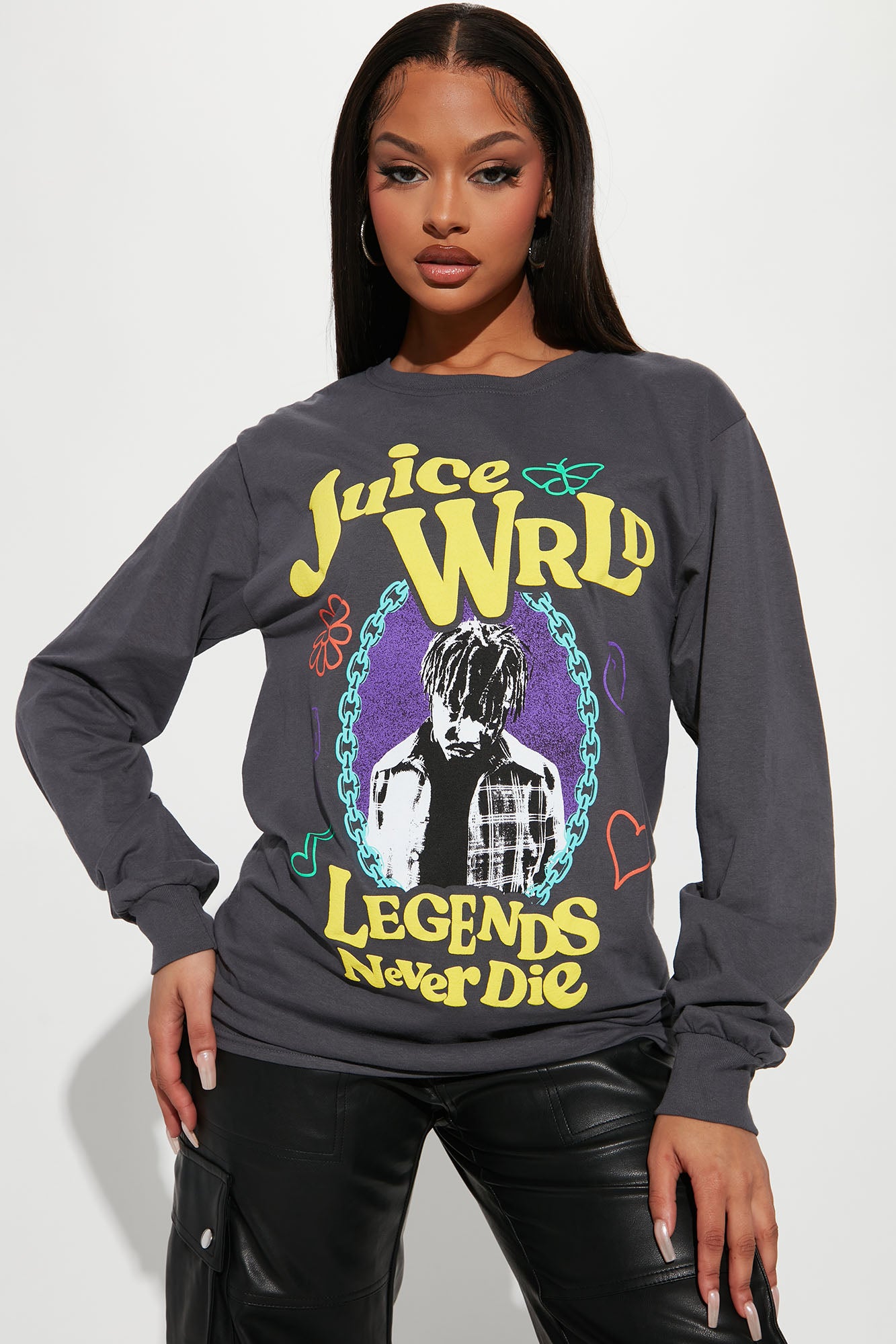 Legends Never Die Juice WRLD Jean Jacket Size Large