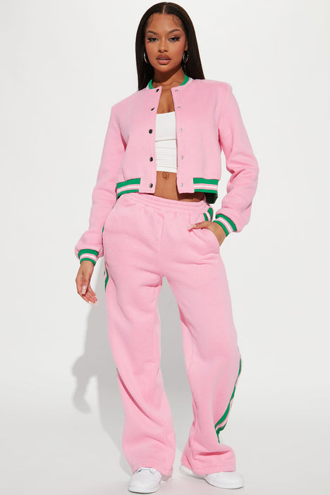Chill Mode Hoodie And Jogger Set - Pink, Fashion Nova, Matching Sets