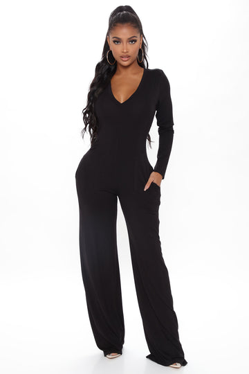 Mischa Short Sleeve Jumpsuit - Olive, Fashion Nova, Jumpsuits