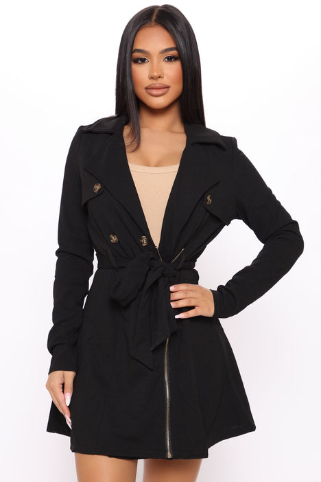 Jacket dress 2025 fashion nova