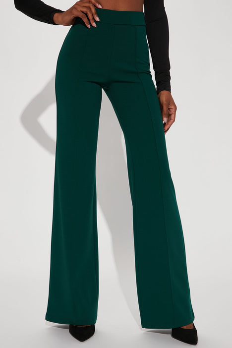 Tall Victoria High Waisted Dress Pants - Hunter Green, Fashion Nova,  Career/Office