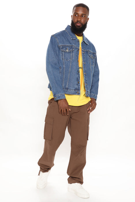 Patchwork Denim Yellow Jacket | Jacket Streetwear Yellow Men - Men's Red Denim  Jacket - Aliexpress