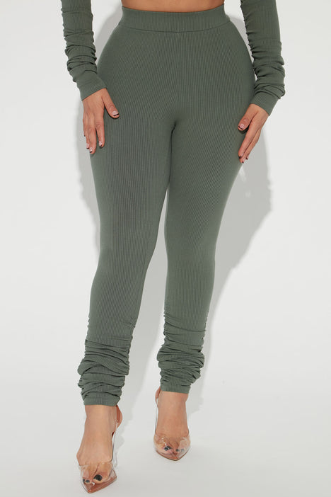 Tyler Snatched Legging - Heather Grey