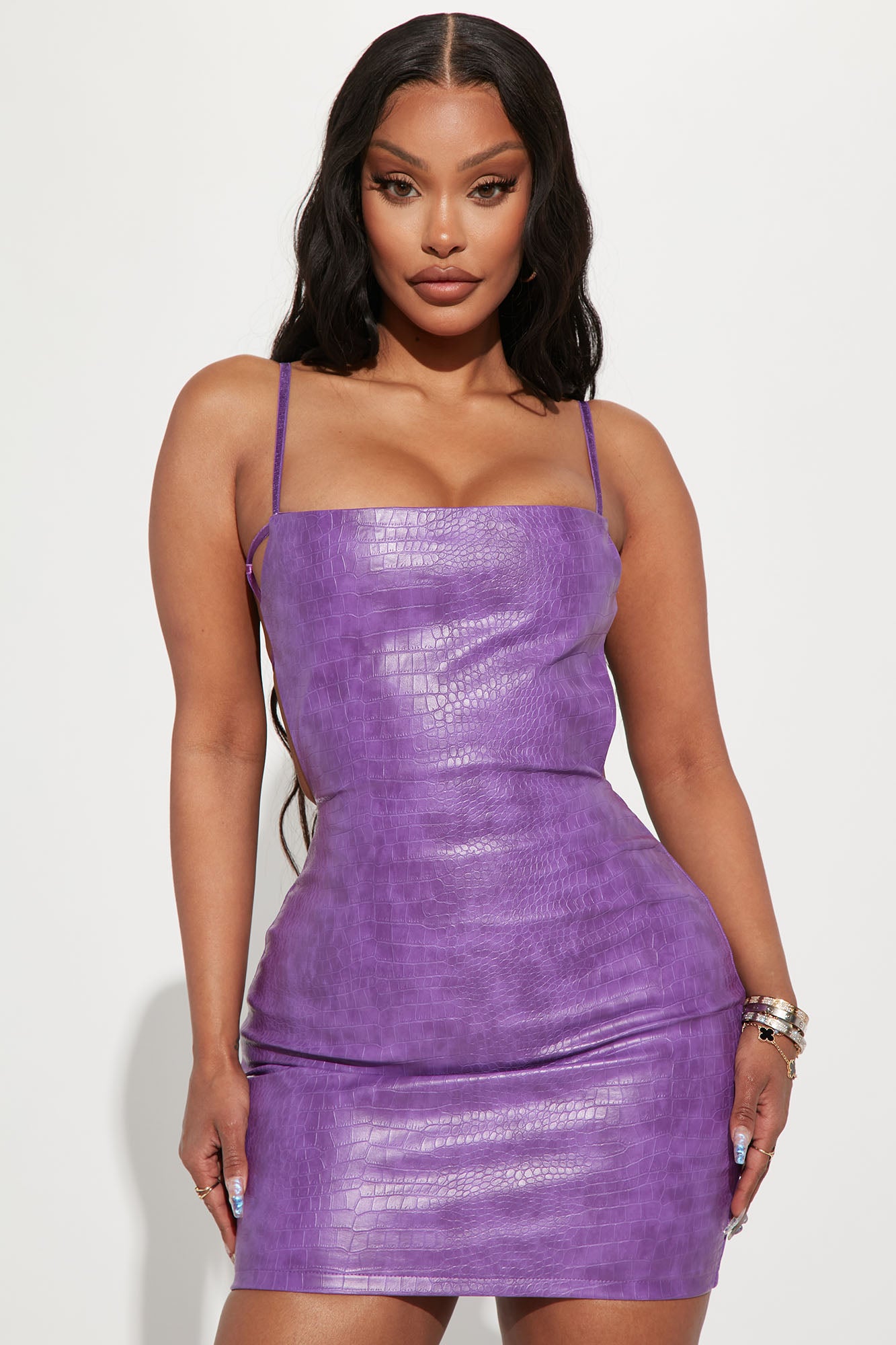 Penney Mini Dress Purple