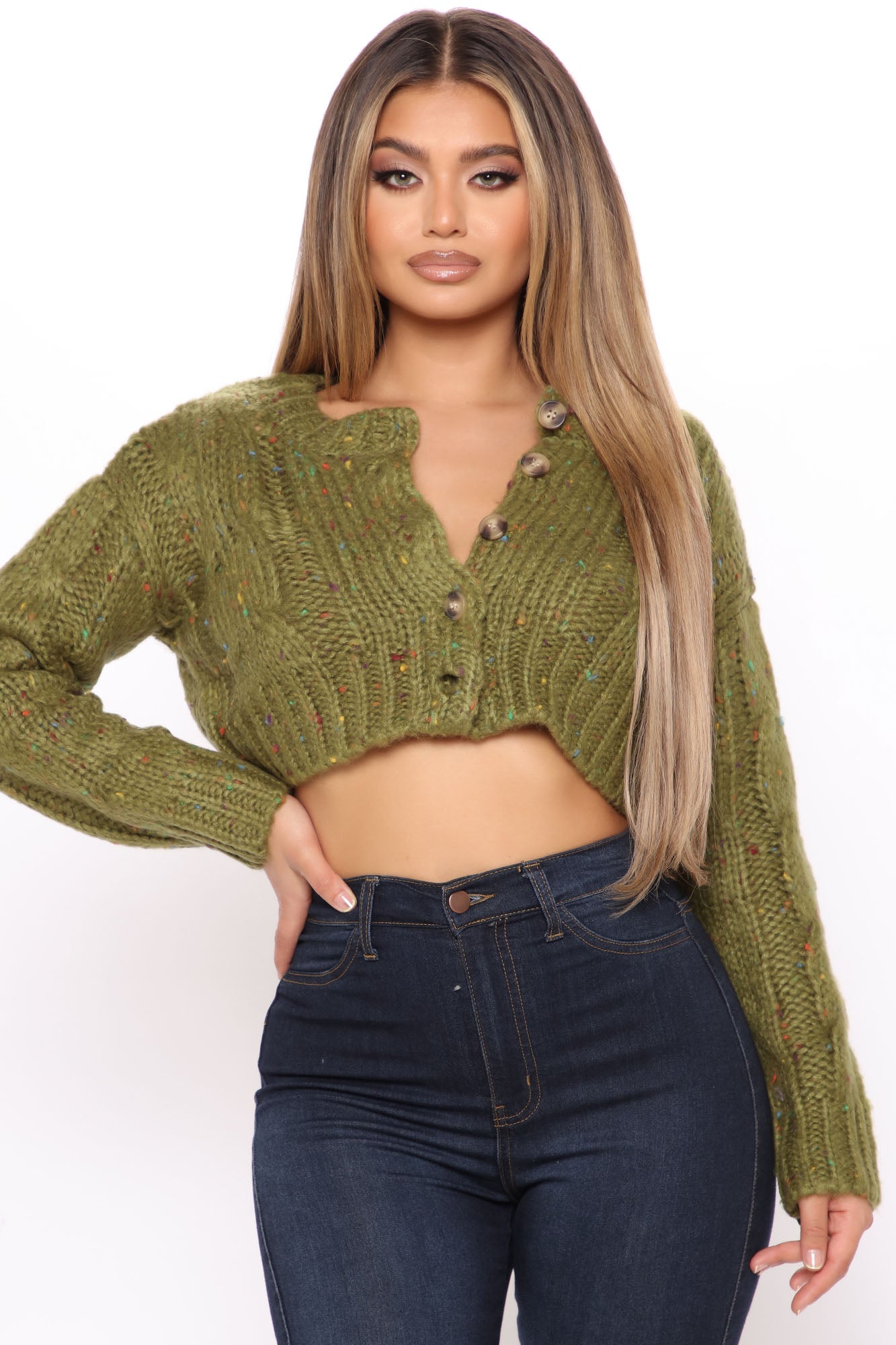 Fashion nova sale crop sweater