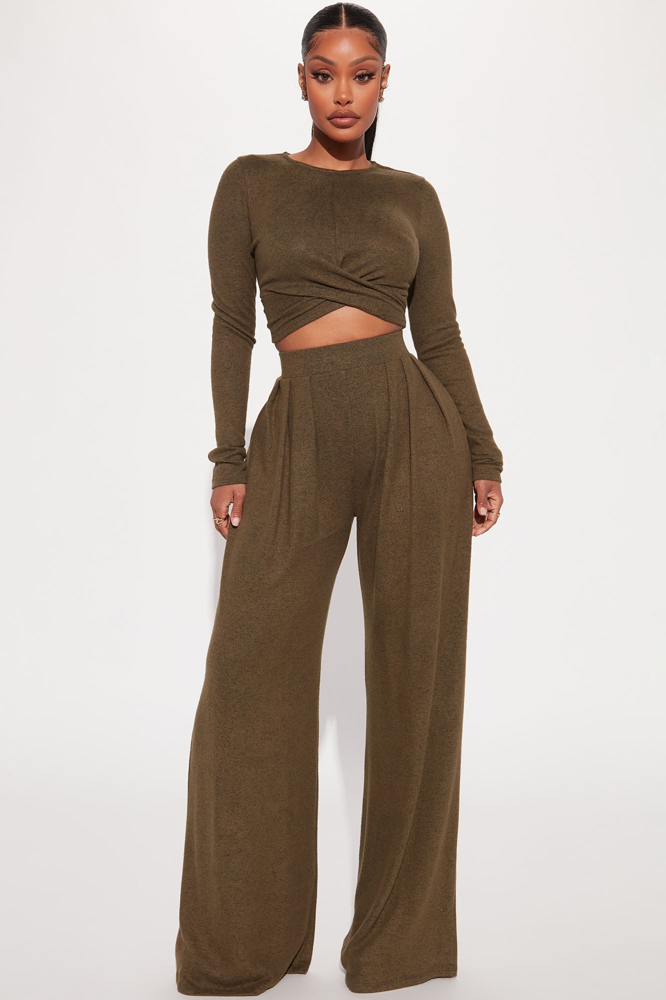 Another Dream Pant Set - Olive  Fashion Nova, Matching Sets