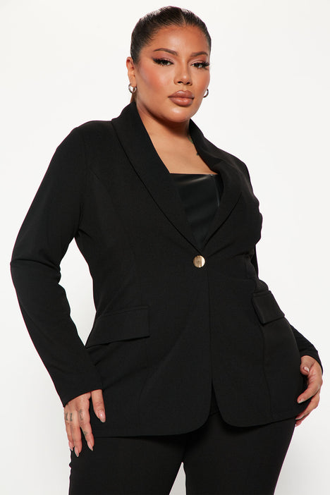 Formal Black Pantsuit for Women, Flared Pants Suit With Fitted Blazer, Black  Formal Blazer Trouser for Women, Formal Womens Wear Office -  New  Zealand