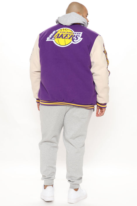 Los Angeles Lakers Varsity Jacket - Black, Fashion Nova, Mens Jackets