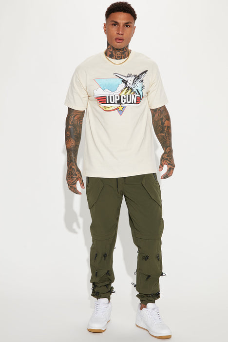 Top Gun In Flight Short Sleeve Tee - Sand