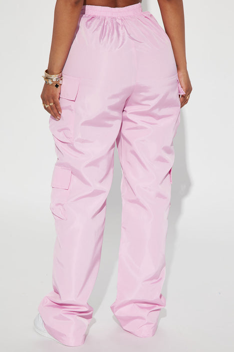 Parachute trousers - Light pink - Ladies