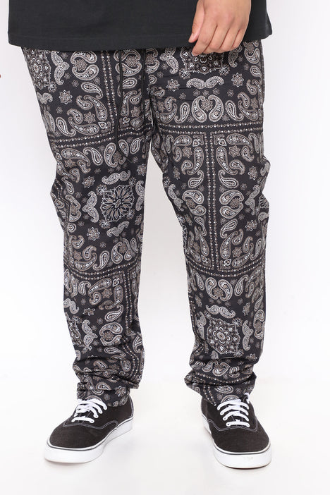 Green Bandana Track Pants | Filthy Wealth – Filthy wealth clothing