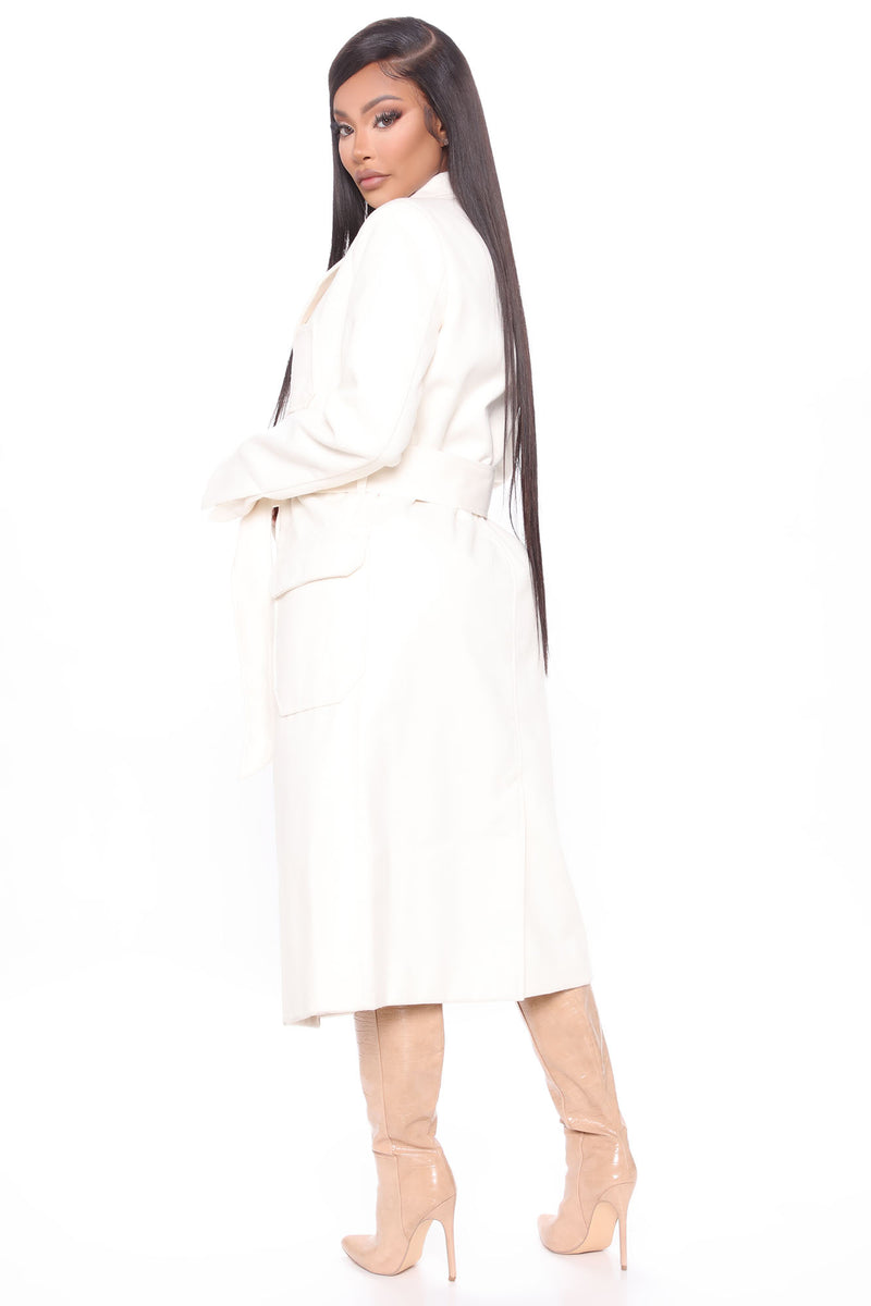 Amore Trench Coat - Ivory | Fashion Nova, Jackets & Coats | Fashion Nova