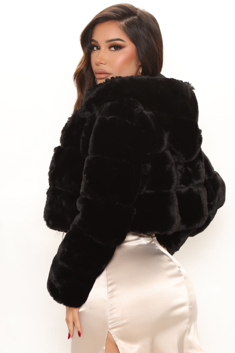 In My Dreams Faux Fur Coat - Black | Fashion Nova, Jackets & Coats ...