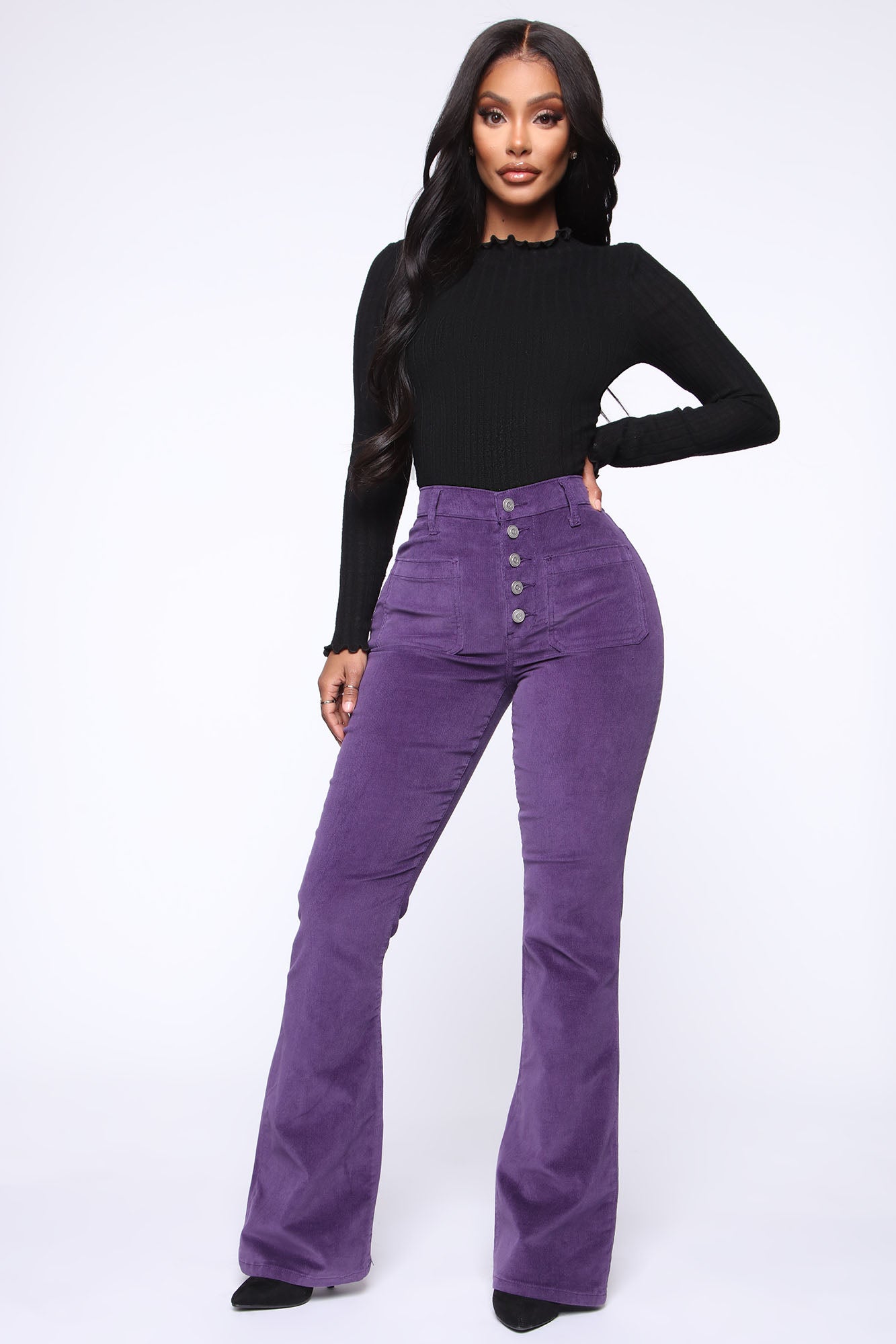 purple corduroy pants outfitsTikTok Search