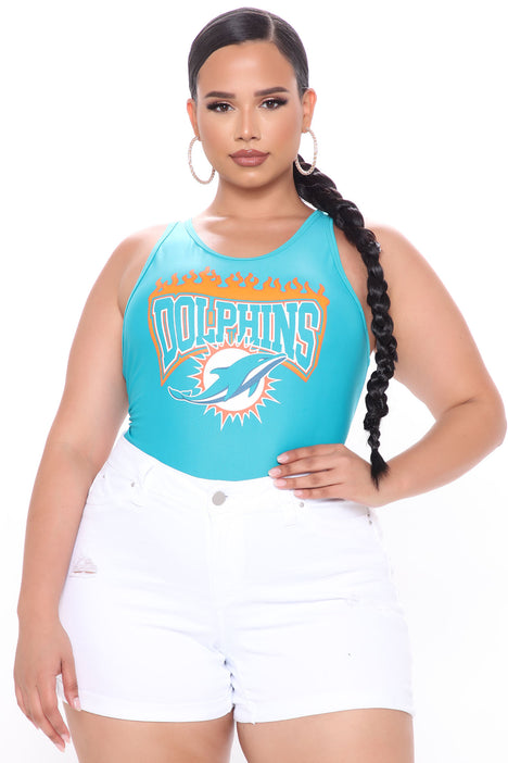 NFL Miami Dolphins 3 Pack Short Sleeve Bodysuit, teal/orange/white Miami  Dolphins, 0-3 Months (137453160DOL03M-442)