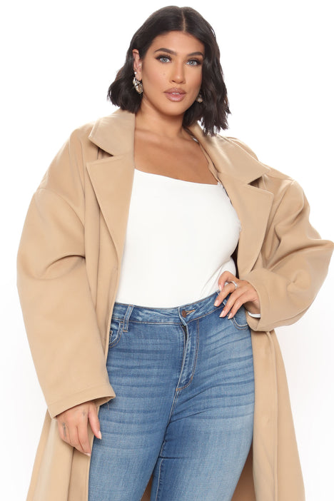 Fashion nova plus 2025 size coats