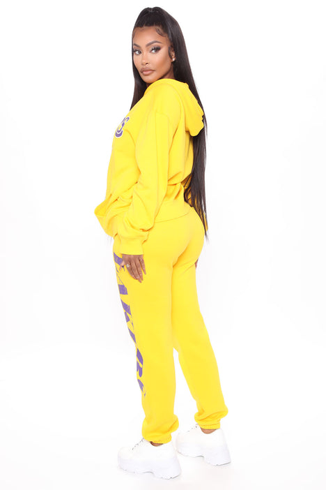 NBA Pass The Ball Lakers Hoodie - Yellow, Fashion Nova, Screens Tops and  Bottoms
