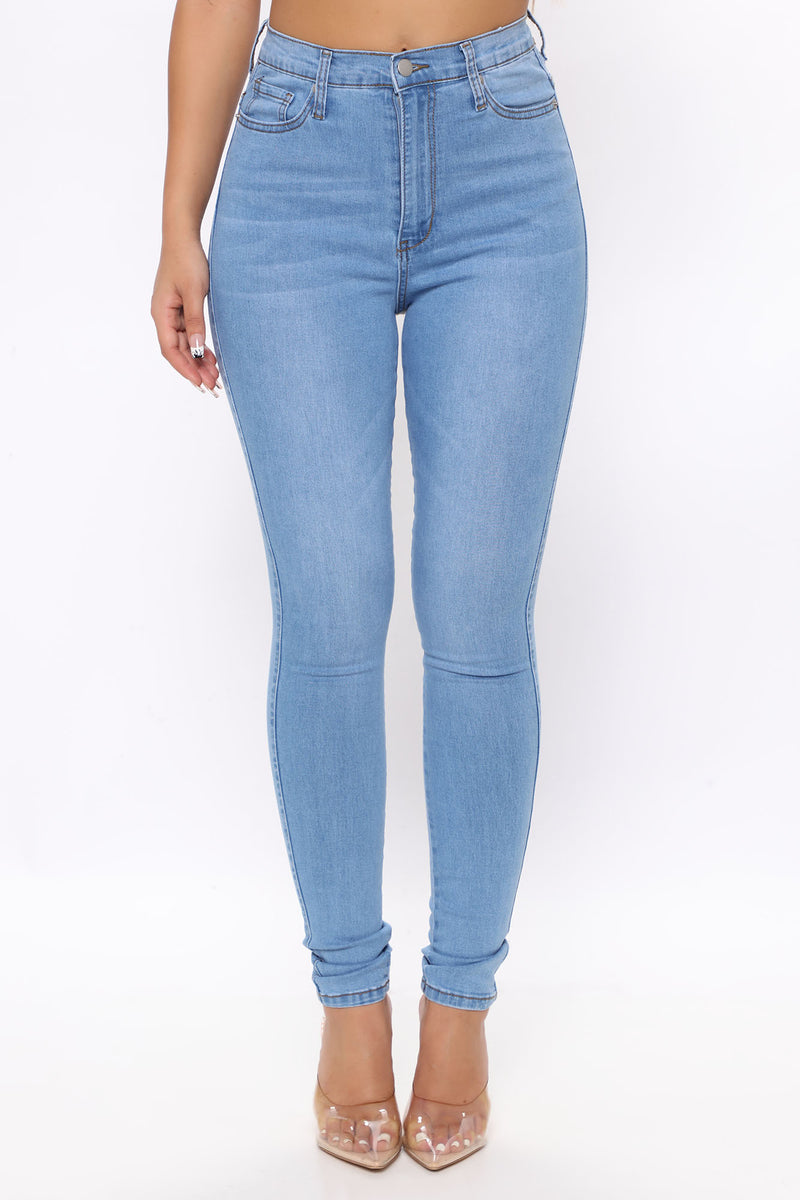 Say It Louder Stretch Skinny Jeans - Light Blue Wash | Fashion Nova ...