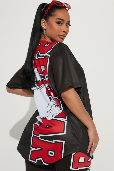 Reptar Front And Back Screen Jersey Tee - Black, Fashion Nova, Screens  Tops and Bottoms