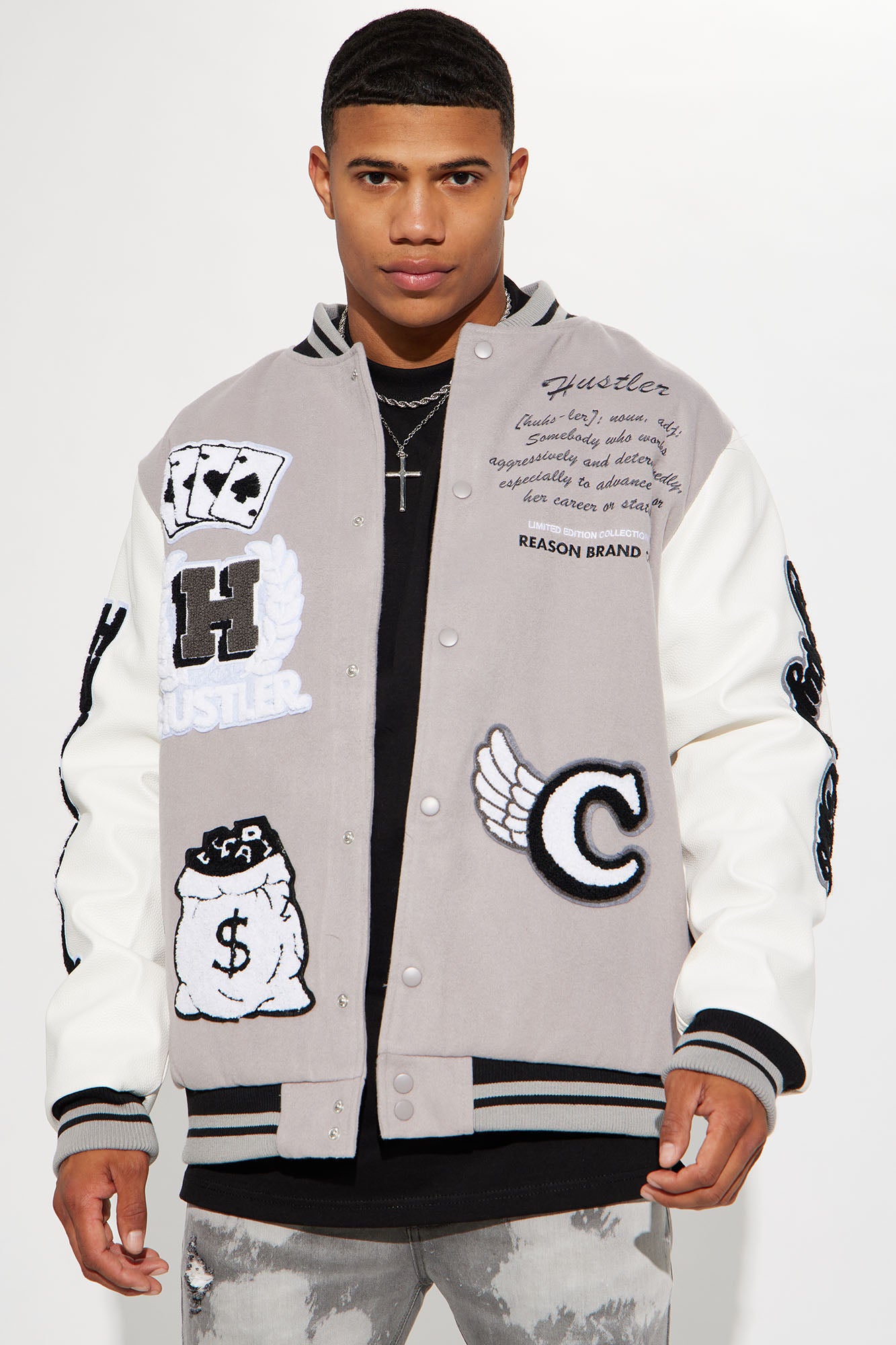 Mens PU Leather Baseball Jacket Hip Hop Flocked Embroidery Letters  Patchwork Varsity Jackets Oversize Coat Unisex Streetwear New - AliExpress