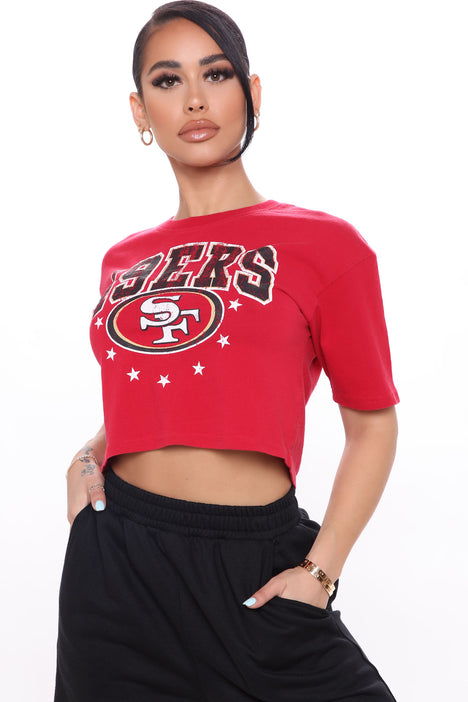 49ers Half Time Show Flare Pant - Black