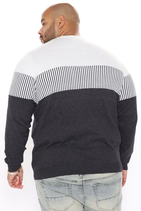 Don't Cross The Line Crewneck Sweater - Multi Color, Fashion Nova, Mens  Sweaters