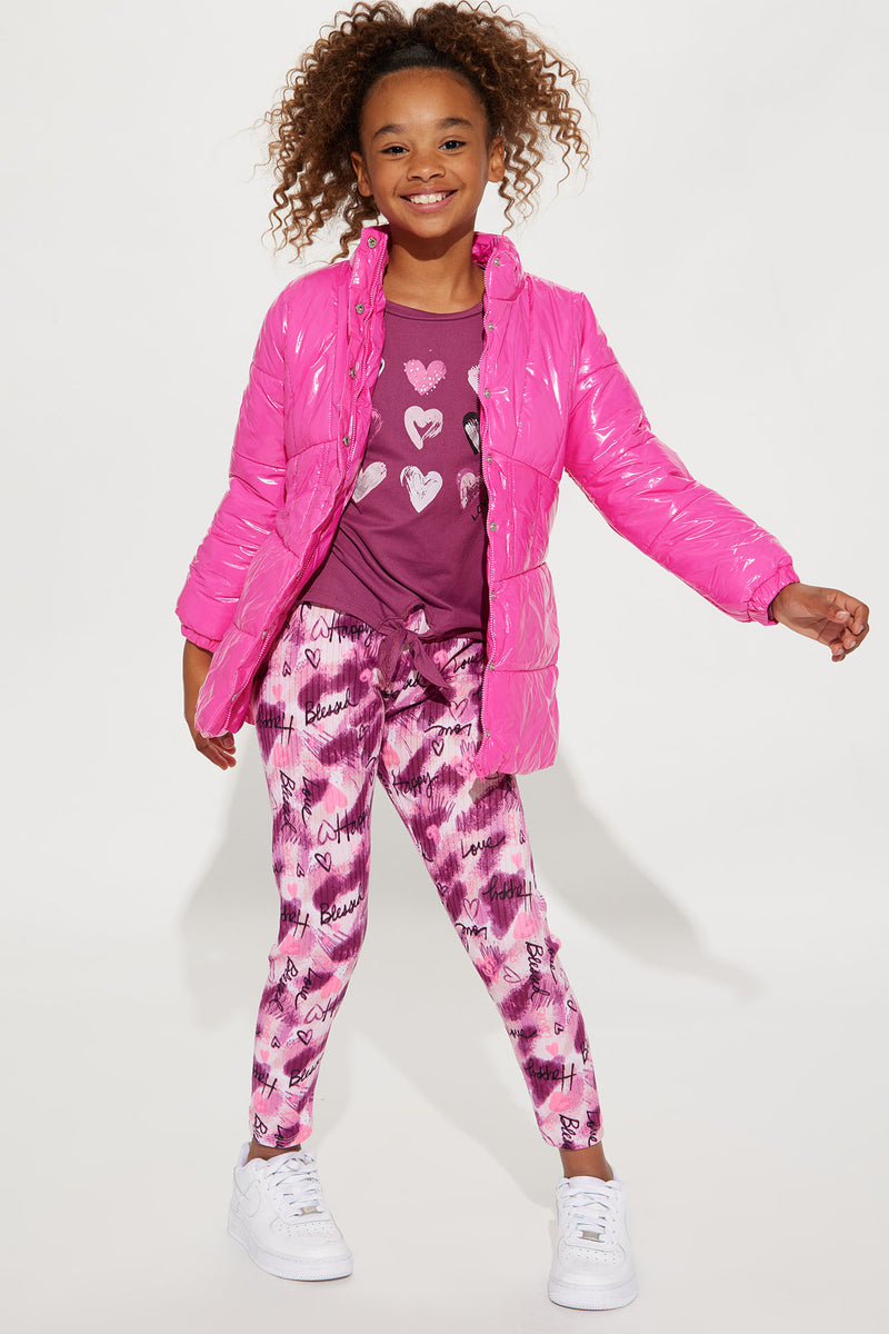Mini Hype Me Up Puffer Jacket - Fuchsia | Fashion Nova, Kids Jackets ...