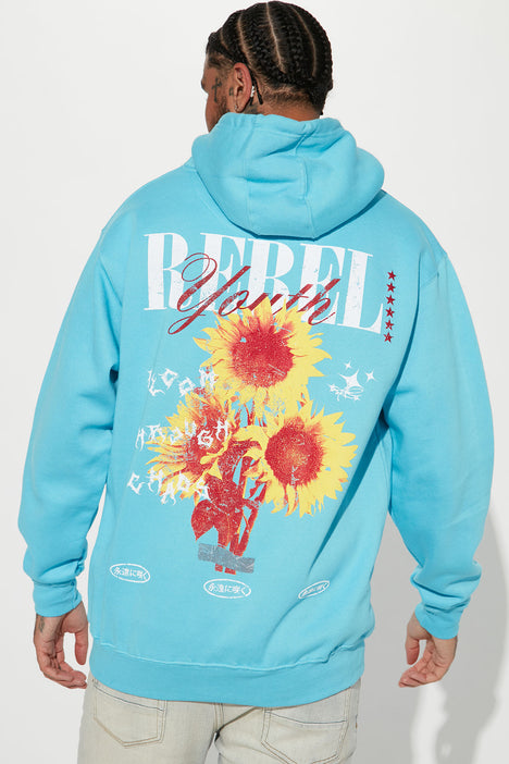 Pin Up Playa Hoodie - Light Blue  Fashion Nova, Mens Graphic Tees