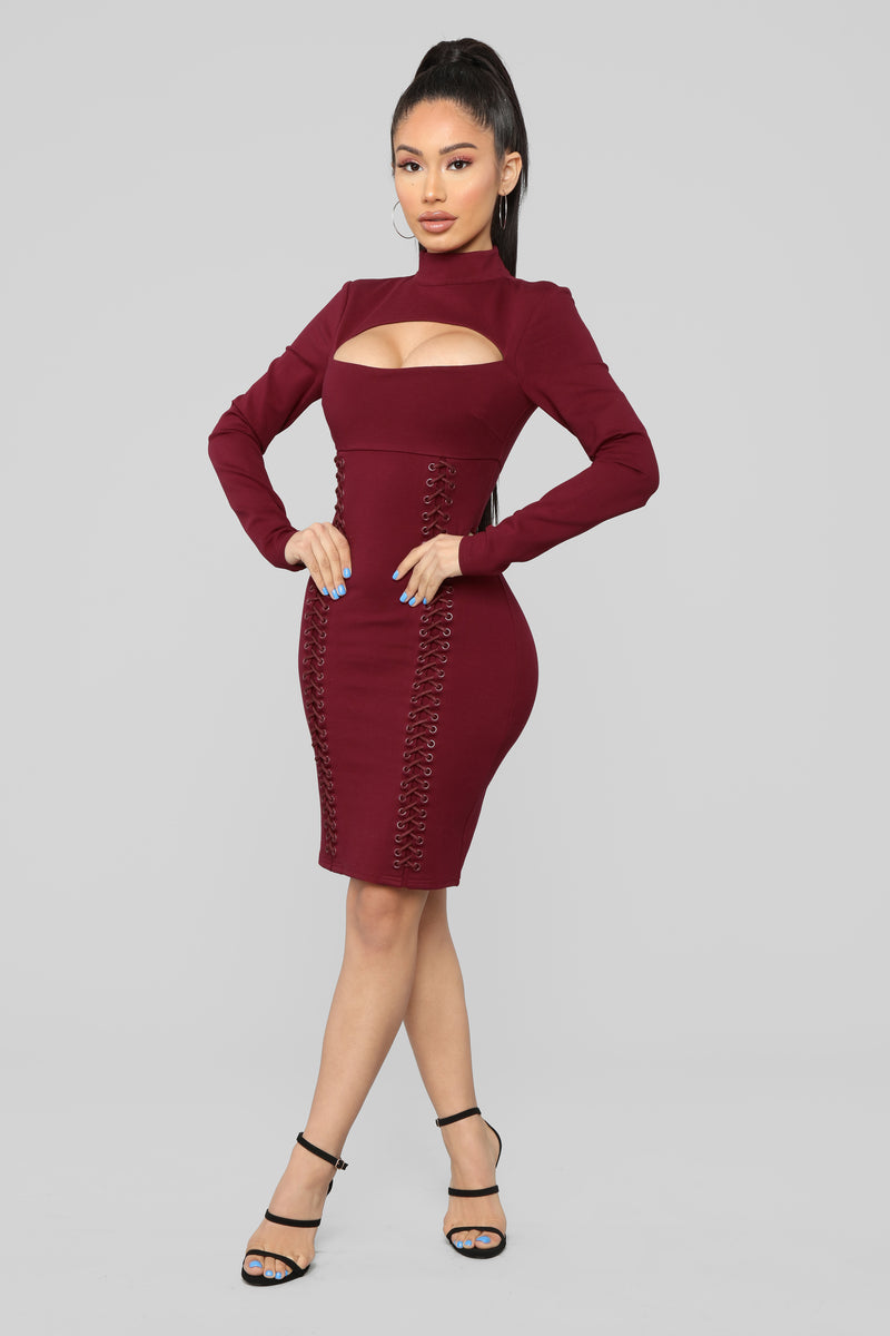 Lace Through My Life Mini Dress Red Fashion Nova Dresses Fashion Nova 