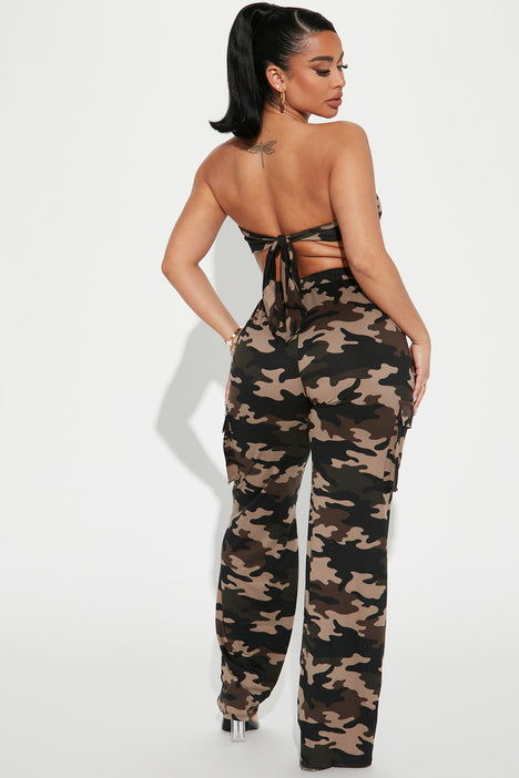 Hide And Seek Camo Jumpsuit - Camouflage
