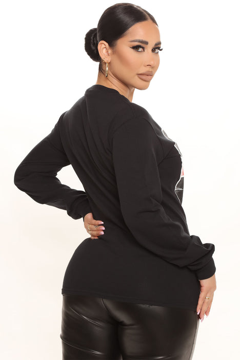 NFL Los Angeles Rams Long Sleeve Tee - Black, Fashion Nova, Screens Tops  and Bottoms