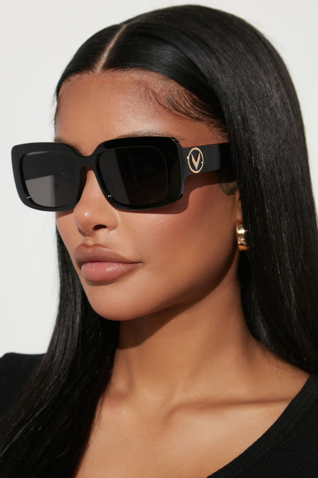 Women's Intrigued in Black by You Sunglasses in Black by Fashion Nova | Fashion Nova