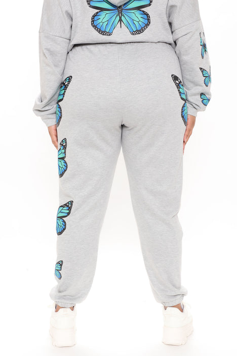 Butterfly Sweatpants - Blue – SunLife Organics