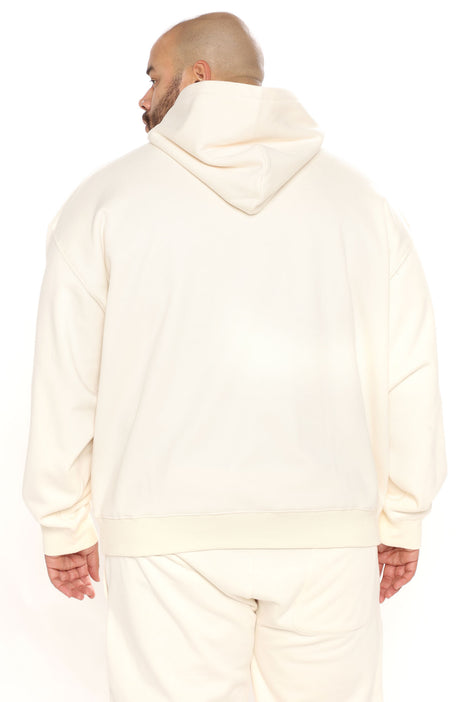 Something More® — Shop — something more® oversized hoodie off-white