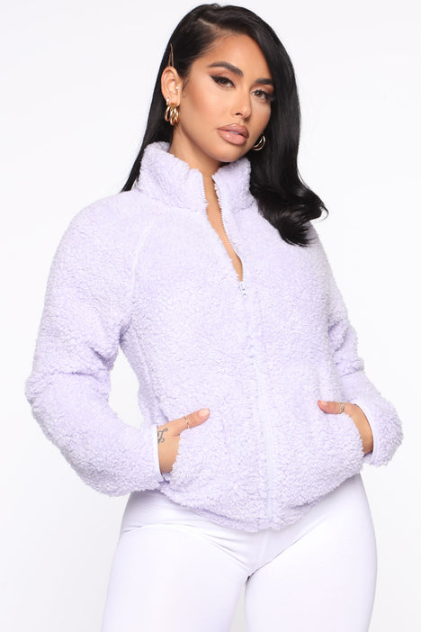 Alice Taxtile Lavender Denim Jacket for Women