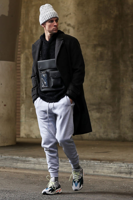 Dark gray jogger pants | HOWTOWEAR Fashion