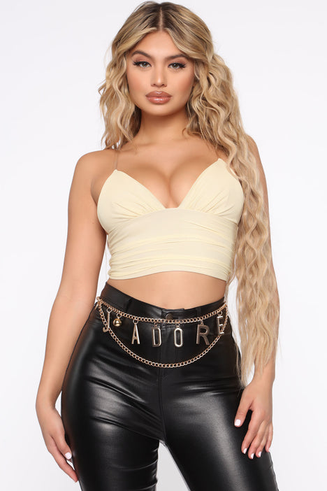 Changing The Game Chain Belt - Gold, Fashion Nova, Accessories