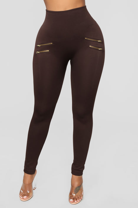 Seamless Leggings (Mocha)