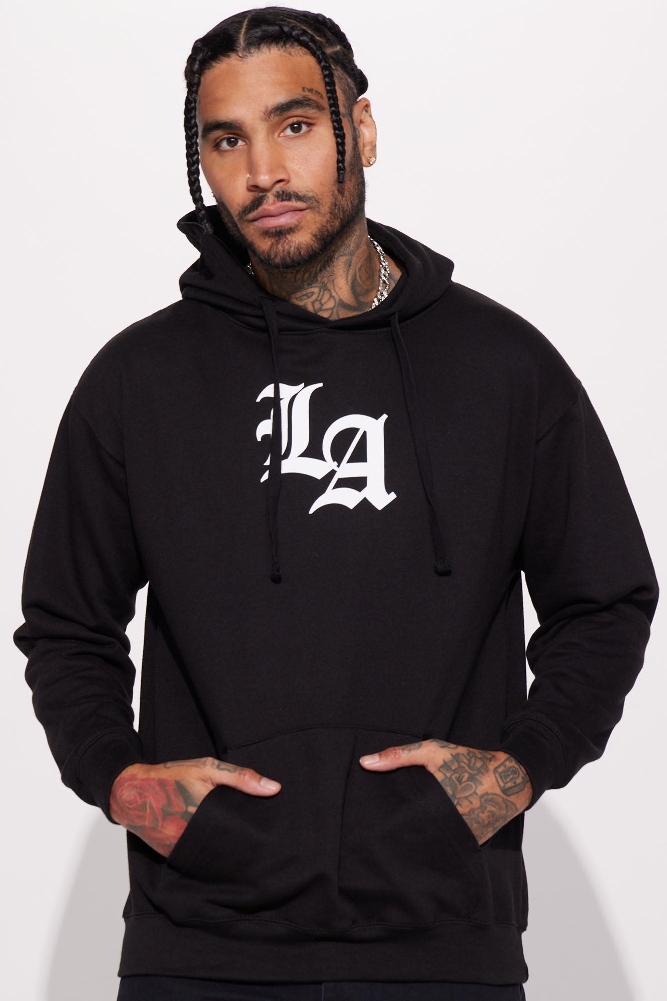 Los Angeles Hoodie - Black  Fashion Nova, Mens Graphic Tees