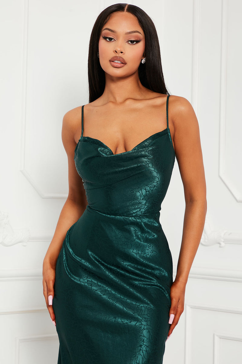Royal Gardens Maxi Dress - Emerald | Fashion Nova, Dresses | Fashion Nova