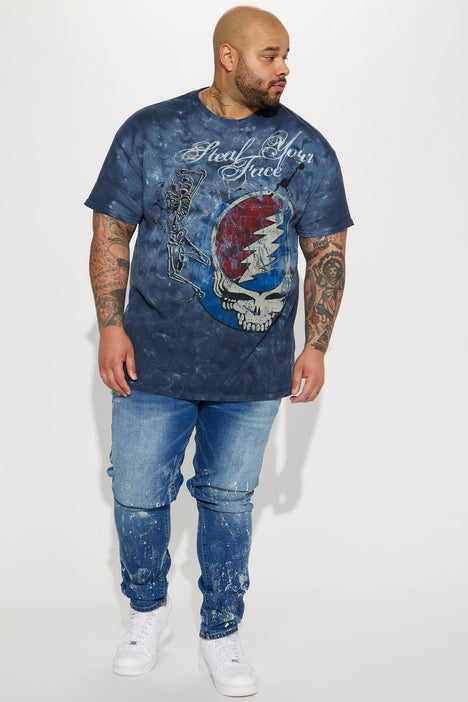 Grateful Dead Tie-Dye T-Shirt - Multi Color, Fashion Nova, Screens Tops  and Bottoms