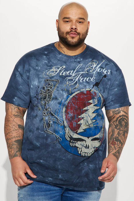 Grateful Dead Tie Dye, T Shirt Steal Your Face