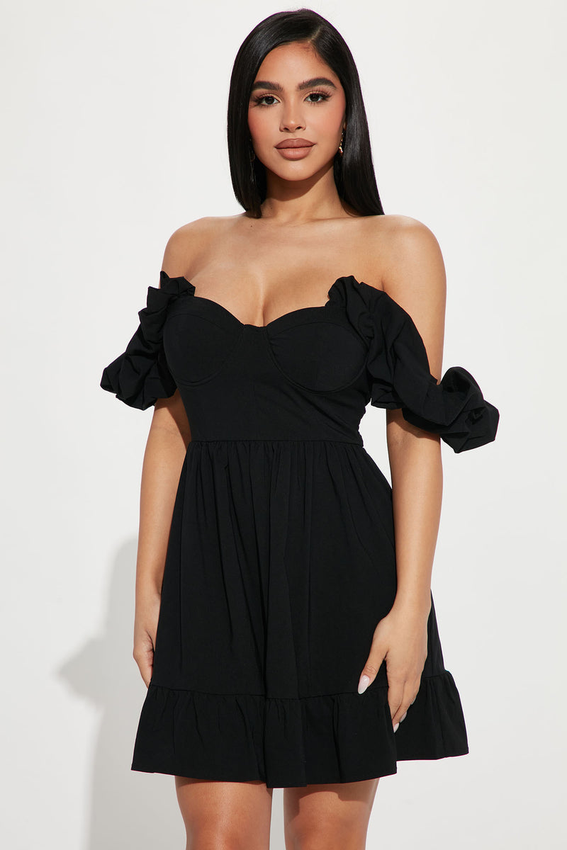 Cassidy Mini Dress - Black | Fashion Nova, Dresses | Fashion Nova