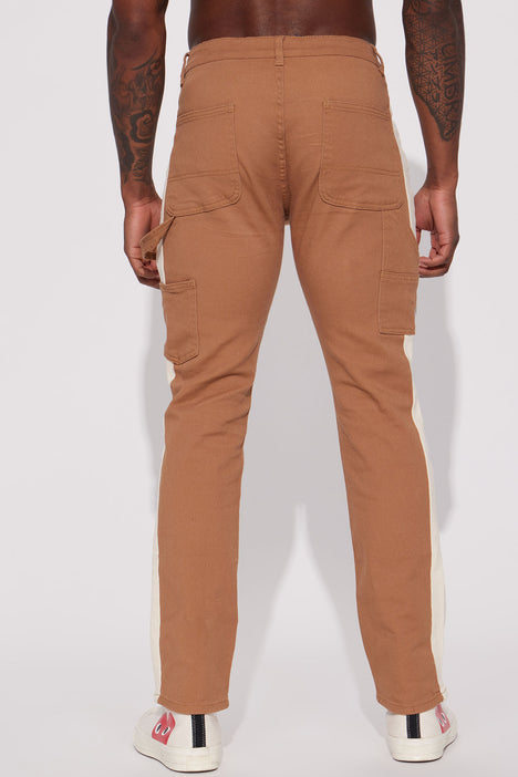 Daily Carpenter Pants - Orange, Fashion Nova, Mens Pants