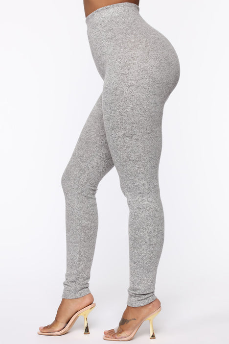 Lets Chill Together Short Sleeve Legging Set - Heather Grey, Fashion Nova,  Matching Sets