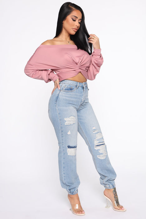 It's Love Off Shoulder Top - Pink  Fashion Nova, Screens Tops and