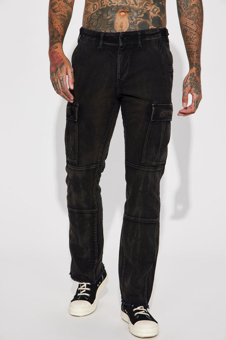Denim & Supply Ralph Lauren Field Cargo Pants in Black for Men | Lyst